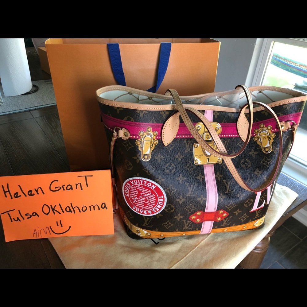 🔥SOLD🔥Louis Vuitton Summer Trunks neverfull MM